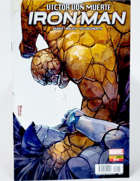 CÓMIC VICTOR VON MUERTE IRON MAN 2 PANINI MARVEL GRAPA DE KIOSCO