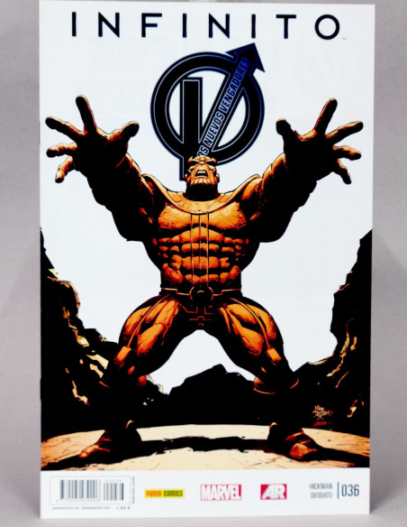 CÓMIC LOS NUEVOS VENGADORES 36 INFINITO PANINI MARVEL GRAPA DE KIOSCO