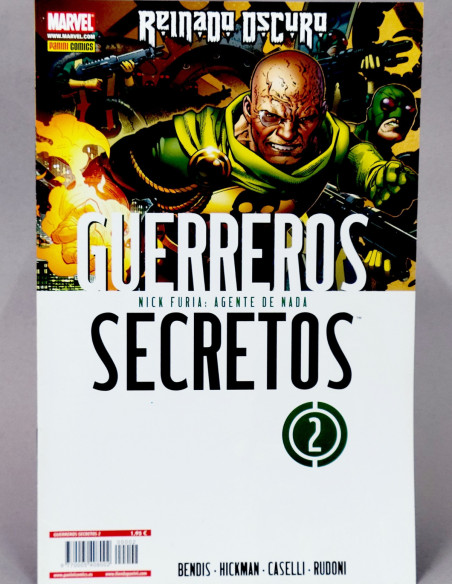 CÓMIC GUERREROS SECRETOS 2 REINADO OSCURO PANINI MARVEL GRAPA DE KIOSCO