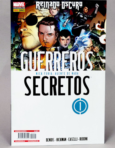 CÓMIC GUERREROS SECRETOS 1 REINADO OSCURO PANINI MARVEL GRAPA DE KIOSCO