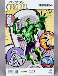 CÓMIC IRON MAN 46 PECADO ORIGINAL PANINI MARVEL GRAPA DE...