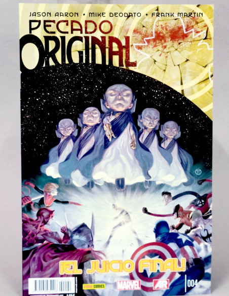 CÓMIC PECADO ORIGINAL 4 EL JUICIO FINAL PANINI MARVEL GRAPA DE KIOSCO