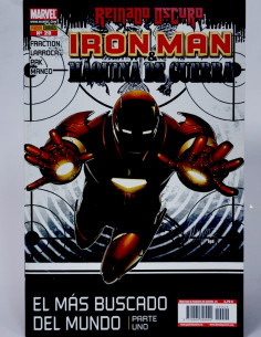 CÓMIC REINADO OSCURO IRON MAN 20 MAQUINA DE GUERRA PANINI...