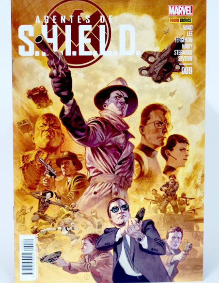 CÓMIC AGENTES DE SHIELD 9 PANINI MARVEL GRAPA DE KIOSCO