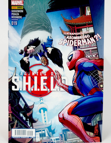 CÓMIC AGENTES DE SHIELD 19 PANINI MARVEL GRAPA DE KIOSCO
