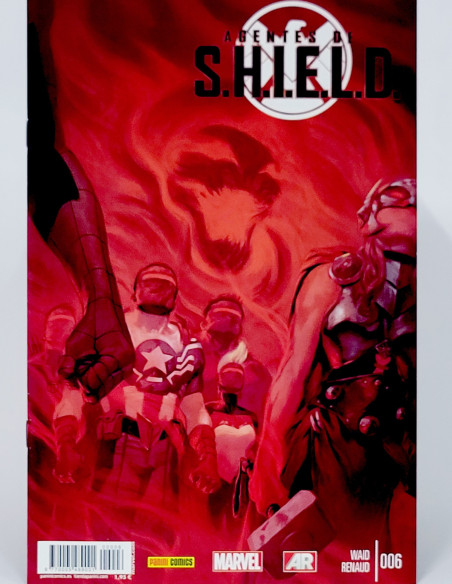 CÓMIC AGENTES DE SHIELD 6 PANINI MARVEL GRAPA DE KIOSCO