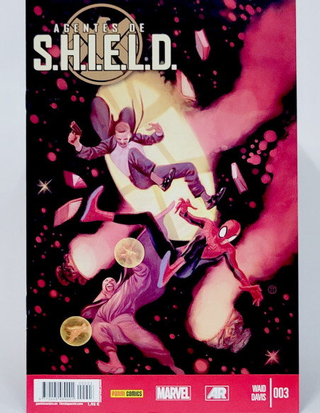CÓMIC AGENTES DE SHIELD 3 PANINI MARVEL GRAPA DE KIOSCO