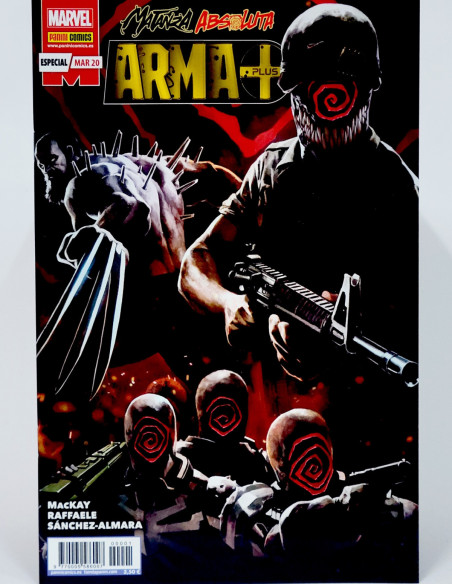 CÓMIC MATANZA ABSOLUTA ARMA PLUS ESPECIAL MARZO 2020 PANINI MARVEL GRAPA DE KIOSCO