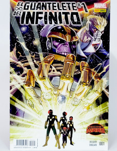CÓMIC SECRET WARS EL GUANTELETE DEL INFINITO 1 PANINI...