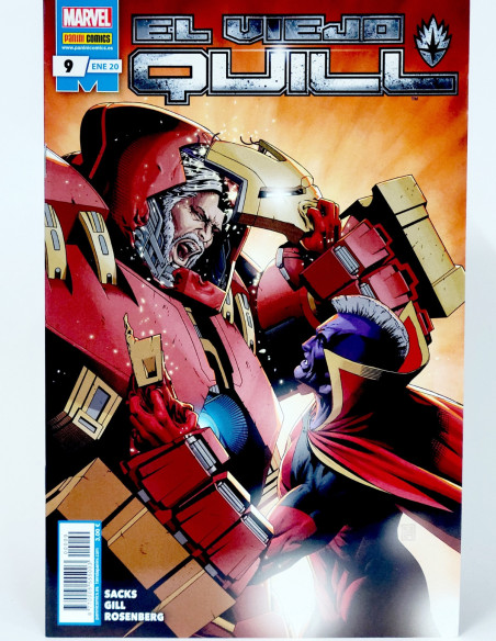 CÓMIC EL VIEJO QUILL 9 ENERO 2020 PANINI MARVEL GRAPA DE KIOSCO
