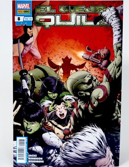 CÓMIC EL VIEJO QUILL 8 DICIEMBRE 2019 PANINI MARVEL GRAPA DE KIOSCO
