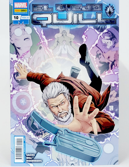 CÓMIC EL VIEJO QUILL 10 FEBRERO 2020 PANINI MARVEL GRAPA DE KIOSCO