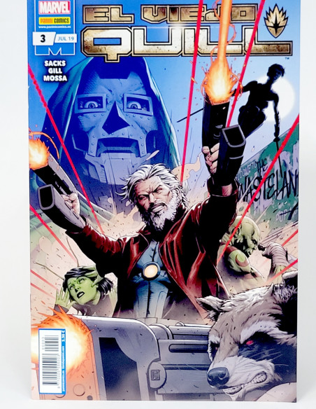 CÓMIC EL VIEJO QUILL 3 JULIO 2019 PANINI MARVEL GRAPA DE KIOSCO
