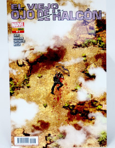 CÓMIC EL VIEJO OJO DE HALCÓN 7 PANINI MARVEL GRAPA DE KIOSCO