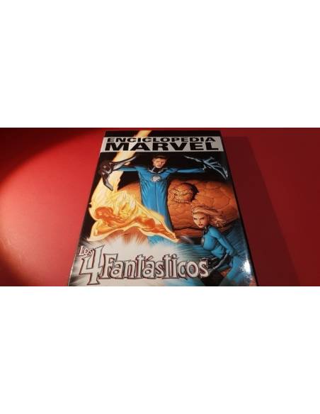 ENCICLOPEDIA MARVEL CASI EXCELENTE ESTADO LOS 4 FANTASTICOS PANINI