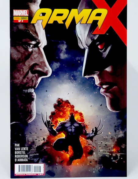 CÓMIC ARMA X 7 LEGACY PANINI MARVEL GRAPA DE KIOSCO