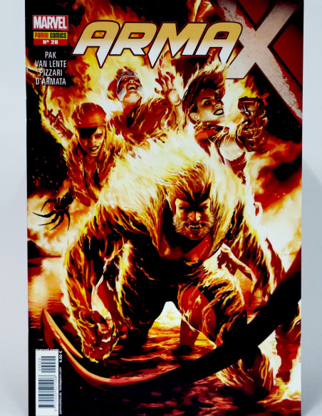CÓMIC ARMA X 20 PANINI MARVEL GRAPA DE KIOSCO