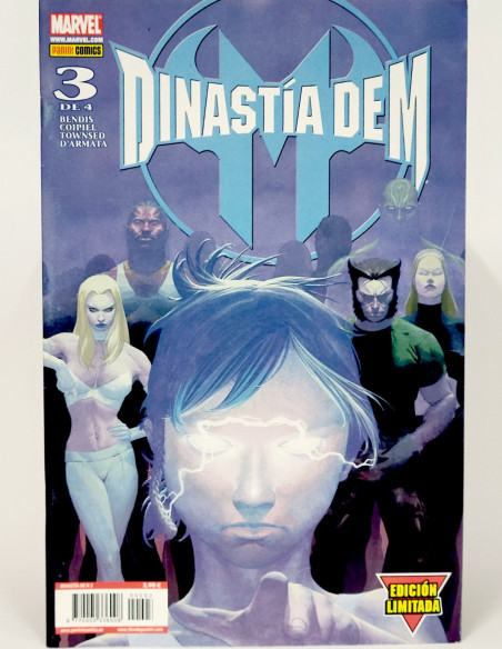 CÓMIC DINASTÍA DE M 3 PANINI MARVEL GRAPA DE KIOSCO
