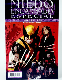 CÓMIC MIEDO ENCARNADO LOBEZNO 5 ESPECIAL PANINI MARVEL...