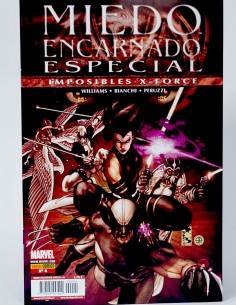 CÓMIC IMPOSIBLES X-FORCE 4 MIEDO ENCARNADO ESPECIAL...