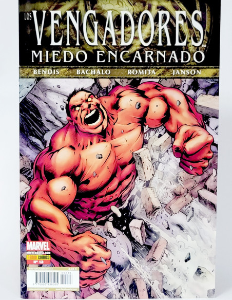 CÓMIC LOS VENGADORES 13 MIEDO ENCARNADO PANINI MARVEL GRAPA DE KIOSCO