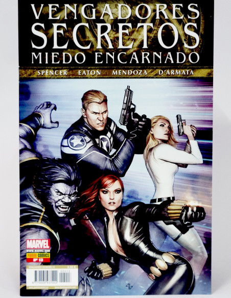 CÓMIC VENGADORES SECRETOS 13 MIEDO ENCARNADO PANINI MARVEL GRAPA DE KIOSCO