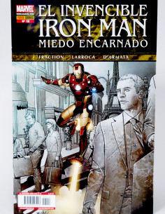 CÓMIC EL INVENCIBLE IRON MAN 13 MIEDO ENCARNADO PANINI...