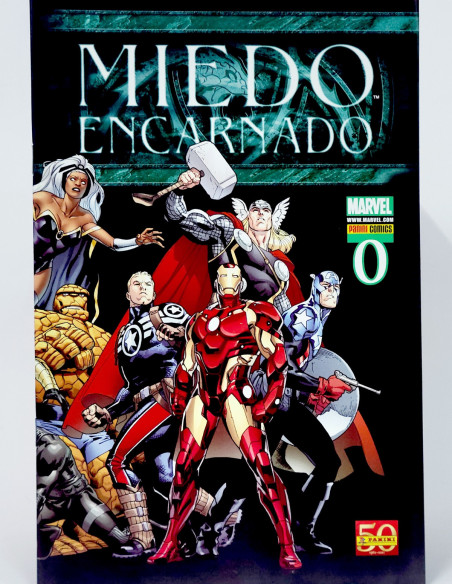 CÓMIC MIEDO ENCARNADO 0 NÚMERO ESPECIAL PANINI MARVEL GRAPA DE KIOSCO