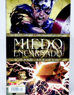 CÓMIC MIEDO ENCARNADO 3 LIBRO TERCERO PANINI MARVEL GRAPA...