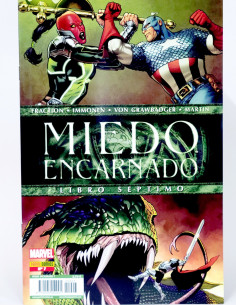 CÓMIC MIEDO ENCARNADO 7 LIBRO SEPTIMO PANINI MARVEL GRAPA...