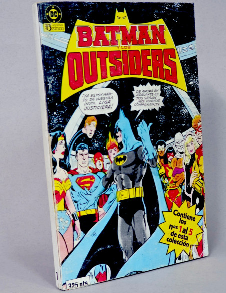 CÓMIC BATMAN Y LOS OUTSIDERS 1 AL 5 RETAPADO EDICIONES ZINCO DC NORMAL/BUEN ESTADO