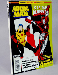 CÓMIC IRON MAN CAPITÁN MARVEL 50 AL 52 RETAPADO FORUM...