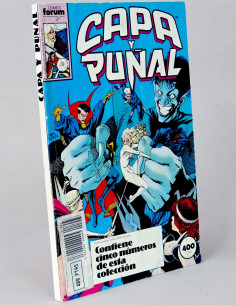 CÓMIC CAPA Y PUÑAL 11 AL 15 RETAPADO FORUM MARVEL CASI...
