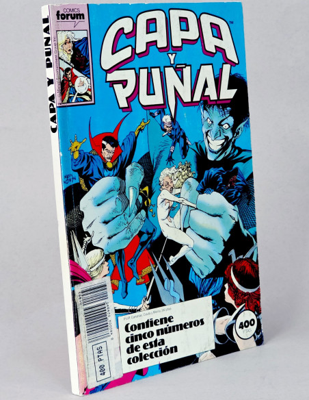 CÓMIC CAPA Y PUÑAL 11 AL 15 RETAPADO FORUM MARVEL CASI EXCELENTE ESTADO