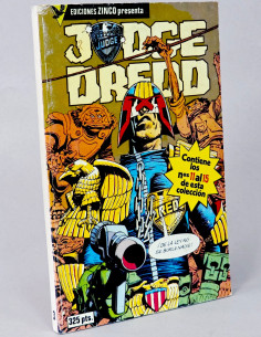 CÓMIC JODGE DREDD 3 RETAPADO 11 AL 15 EDICIONES ZINCO DC...