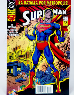 CÓMIC SUPERMAN 13 VOL.3 DC EDICIONES ZINCO VOLUMEN GRAPA...
