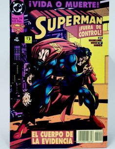 CÓMIC SUPERMAN 24 VOL.3 DC EDICIONES ZINCO VOLUMEN GRAPA...