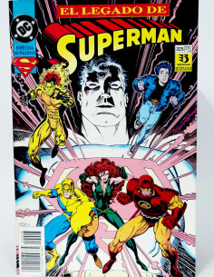 CÓMIC EL LEGADO DE SUPERMAN 27 DC EDICIONES ZINCO GRAPA...