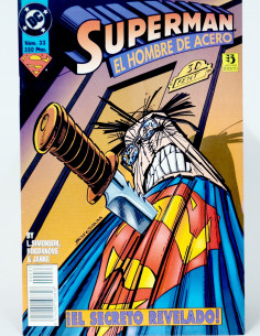 CÓMIC SUPERMAN EL HOMBRE DE ACERO 33 DC EDICIONES ZINCO...