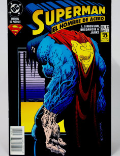 CÓMIC SUPERMAN EL HOMBRE DE ACERO 12 DC EDICIONES ZINCO...
