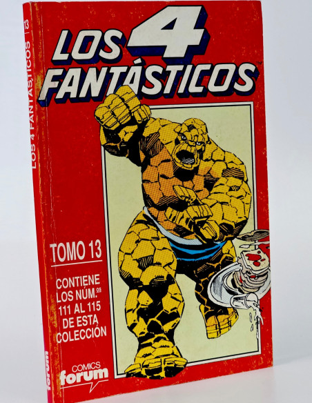 CÓMIC LOS 4 FANTÁSTICOS 111 AL 115 RETAPADO FORUM VOL.1 MARVEL VOLUMEN NORMAL ESTADO