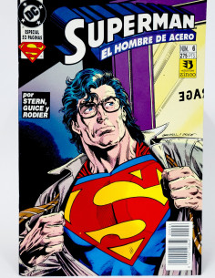 CÓMIC SUPERMAN EL HOMBRE DE ACERO 6 DC EDICIONES ZINCO...