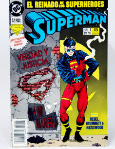 CÓMIC SUPERMAN 1 EL REINADO VOL.3 DC EDICIONES ZINCO...