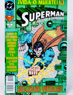 CÓMIC SUPERMAN 25 VIDA O MUERTE VOL.3 DC EDICIONES ZINCO...