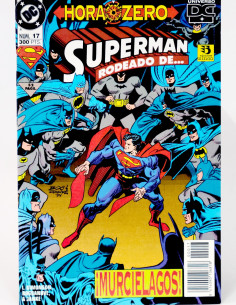 CÓMIC SUPERMAN 17 HORA ZERO DC EDICIONES ZINCO GRAPA DE...