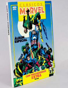 CÓMIC CLASICOS MARVEL ALBUM ESPECIAL EXTRA FORUM RETAPADO...
