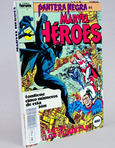 CÓMIC MARVEL HEROES 41 AL 45 FORUM RETAPADO PANTERA NEGRA...