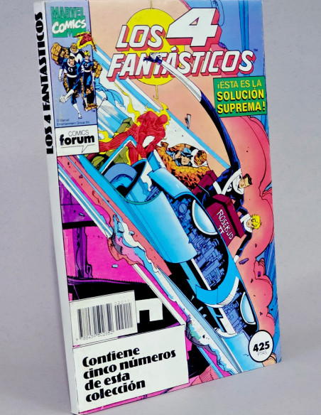 CÓMIC LOS 4 FANTÁSTICOS 102 AL 106 FORUM VOL.1 MARVEL RETAPADO VOLUMEN EXCELENTE ESTADO
