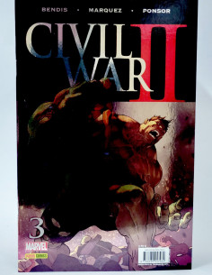 CÓMIC CIVIL WAR II 3 PANINI MARVEL GRAPA DE KIOSCO