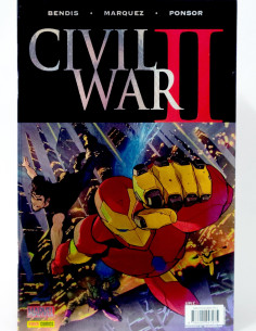 CÓMIC CIVIL WAR II 2 PANINI MARVEL GRAPA DE KIOSCO